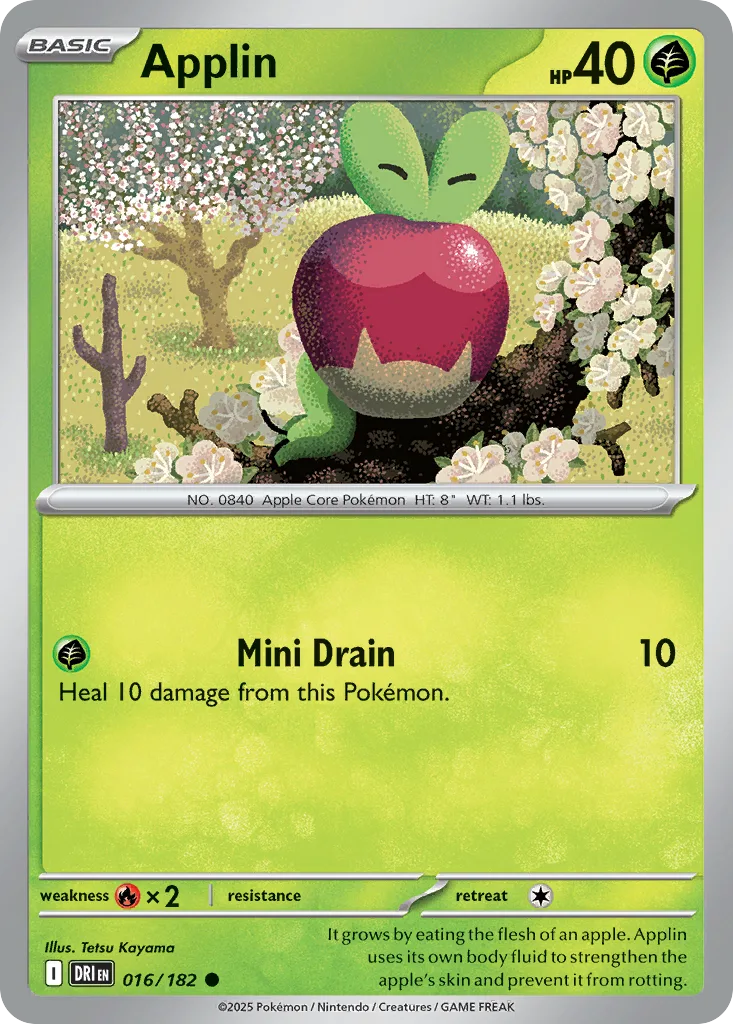 Applin, Destined Rivals #016/182
