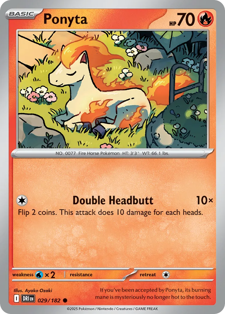 Ponyta, Destined Rivals #029/182