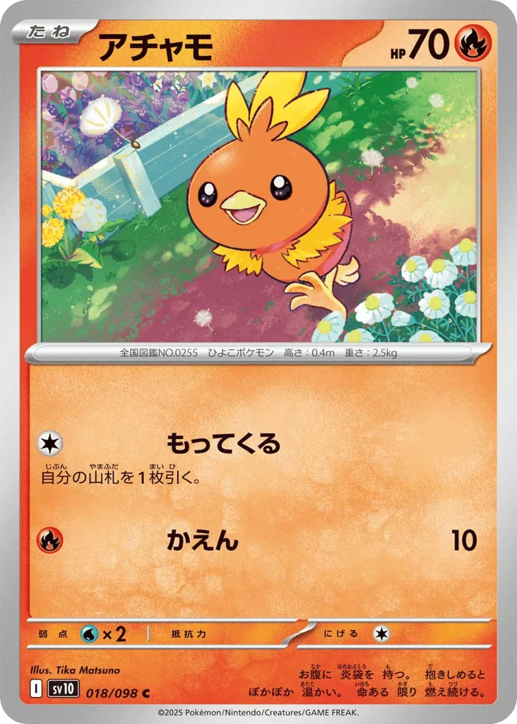 Torchic, Glory of Team Rocket #018/098