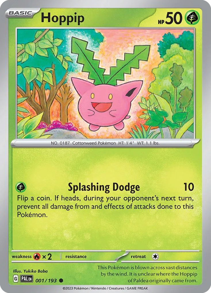 Hoppip, Paldea Evolved #001/193