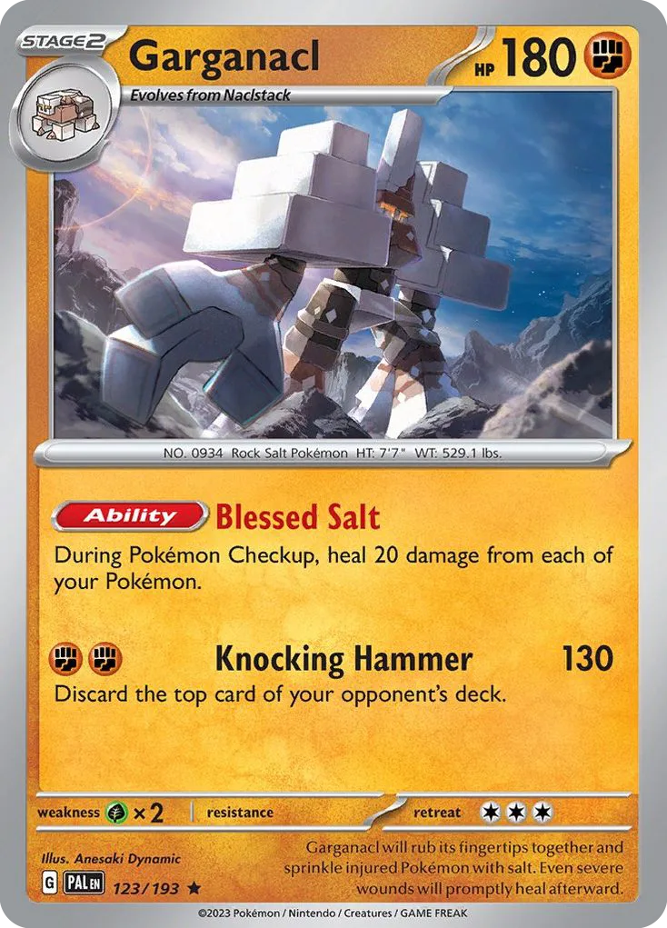 Garganacl, Paldea Evolved #123/193