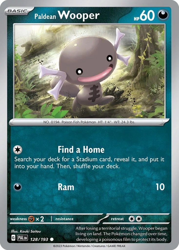 Paldean Wooper, Paldea Evolved #128/193