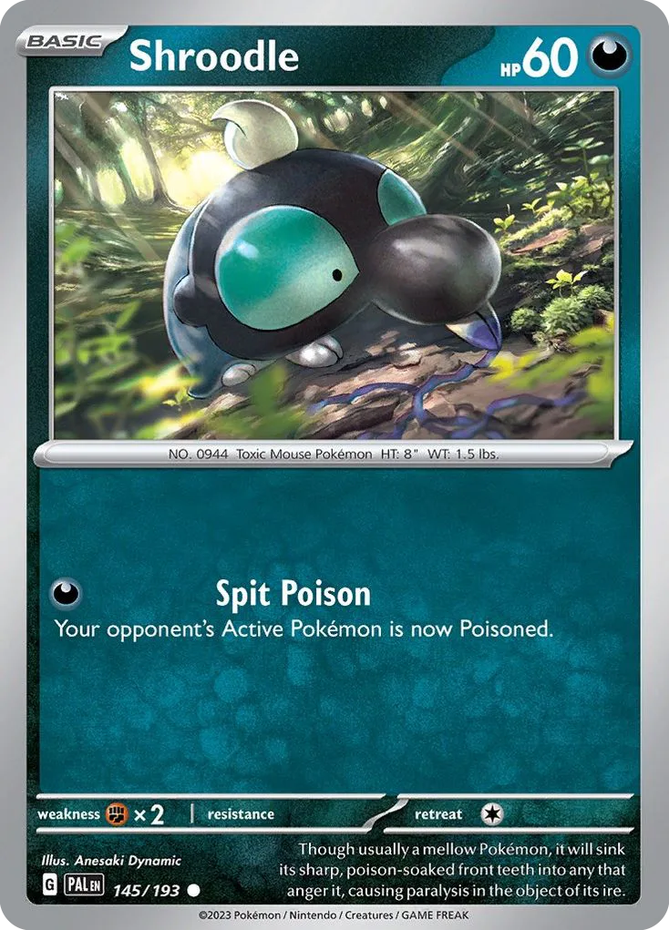 Shroodle, Paldea Evolved #145/193