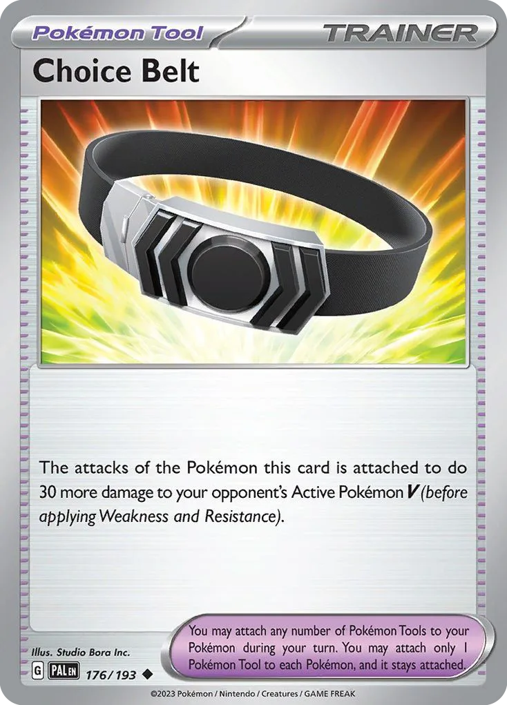Choice Belt, Paldea Evolved #176/193