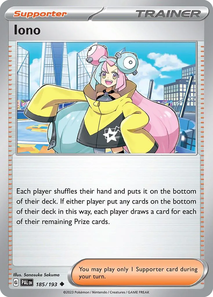 Iono, Paldea Evolved #185/193