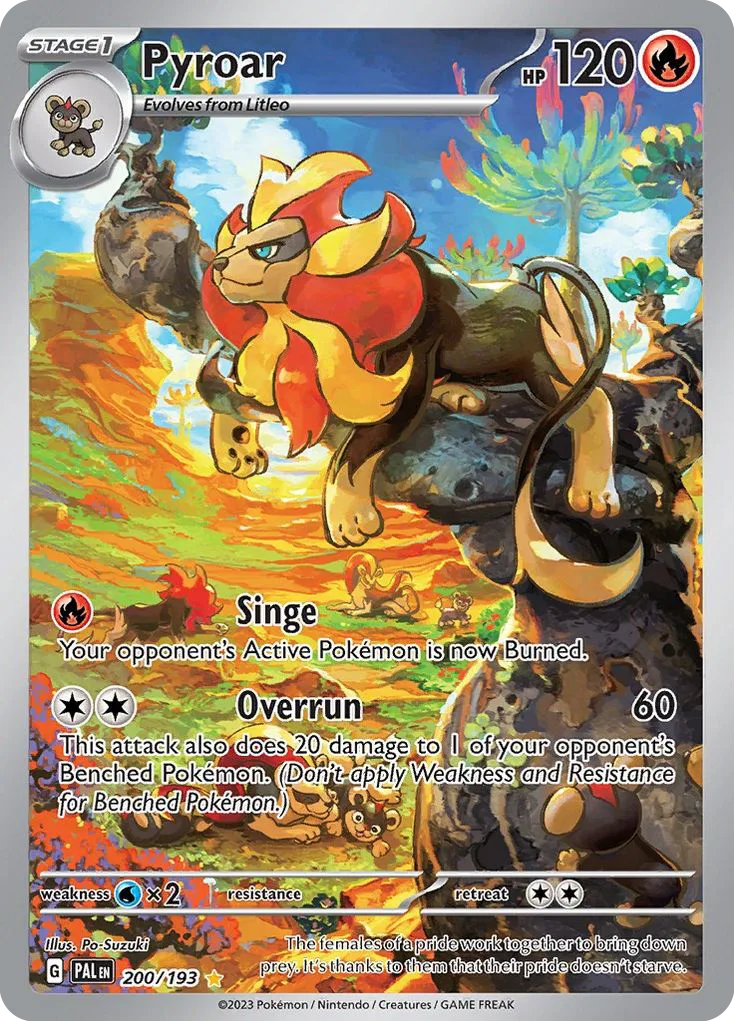 Pyroar, Paldea Evolved #200/193