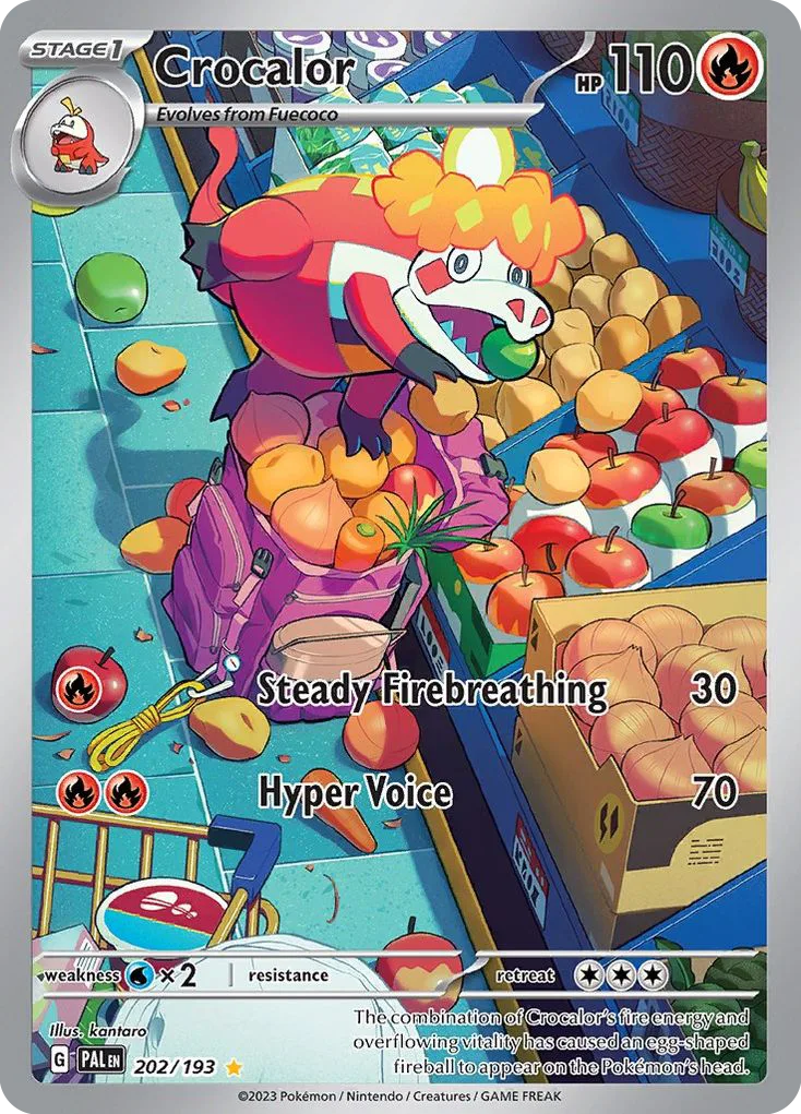 Crocalor, Paldea Evolved #202/193