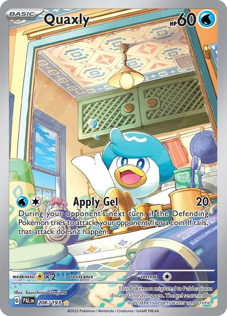 Quaxly, Paldea Evolved #206/193