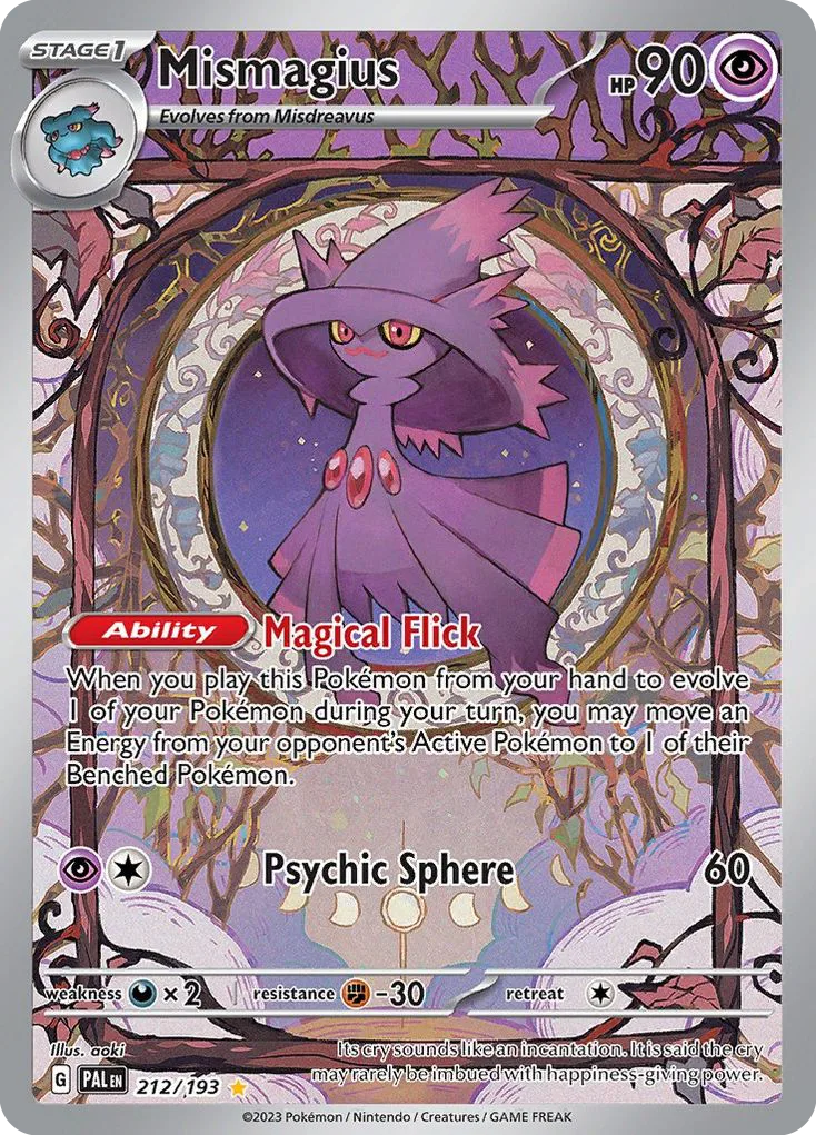 Mismagius, Paldea Evolved #212/193
