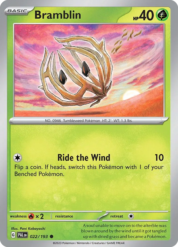 Bramblin, Paldea Evolved #022/193