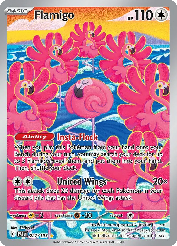 Flamigo, Paldea Evolved #227/193