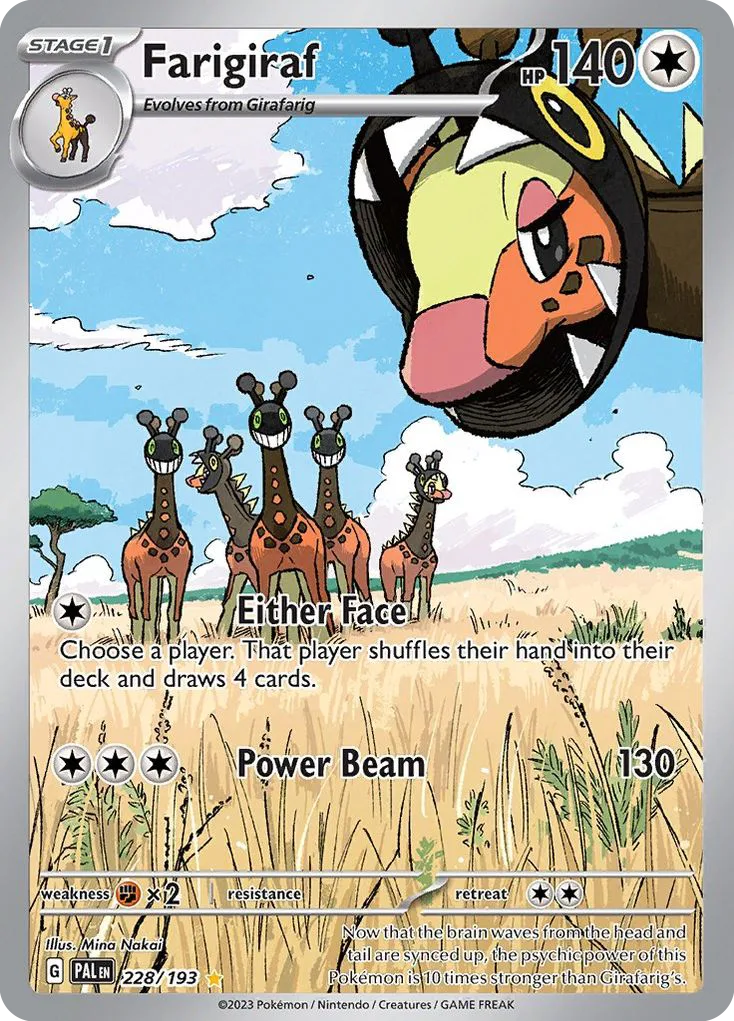Farigiraf, Paldea Evolved #228/193