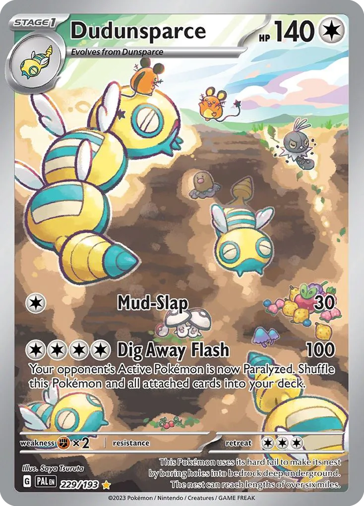 Dudunsparce, Paldea Evolved #229/193