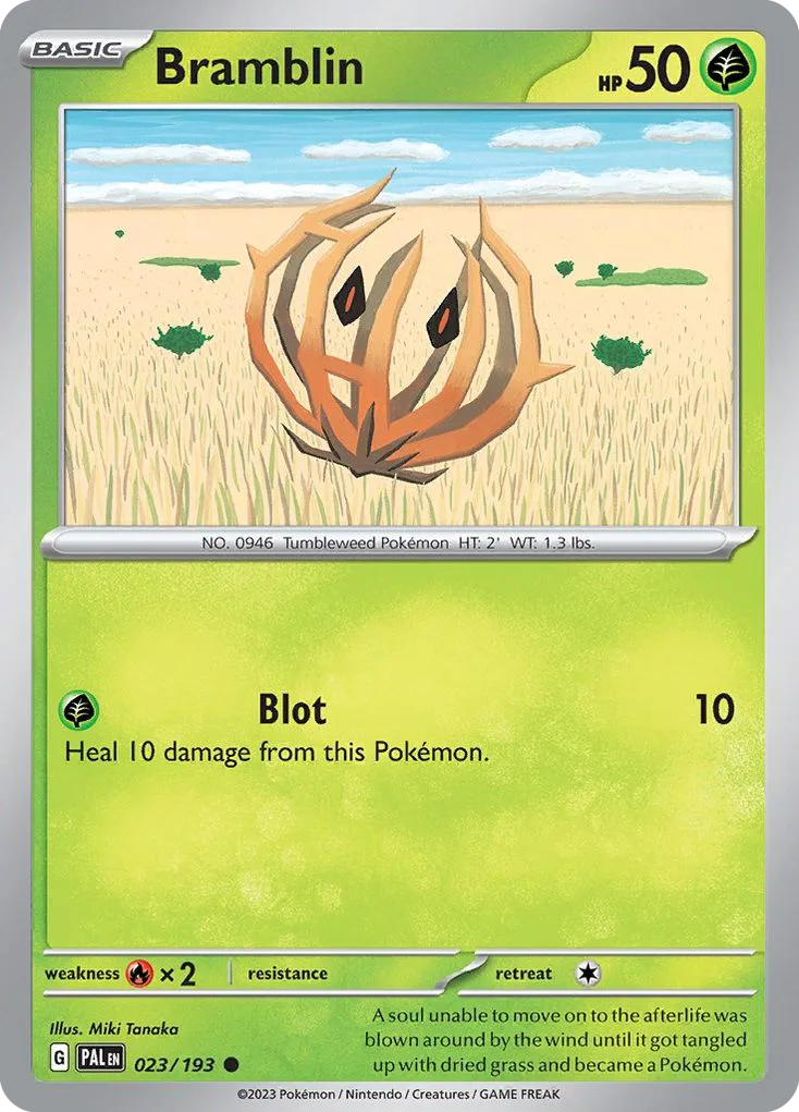 Bramblin, Paldea Evolved #023/193