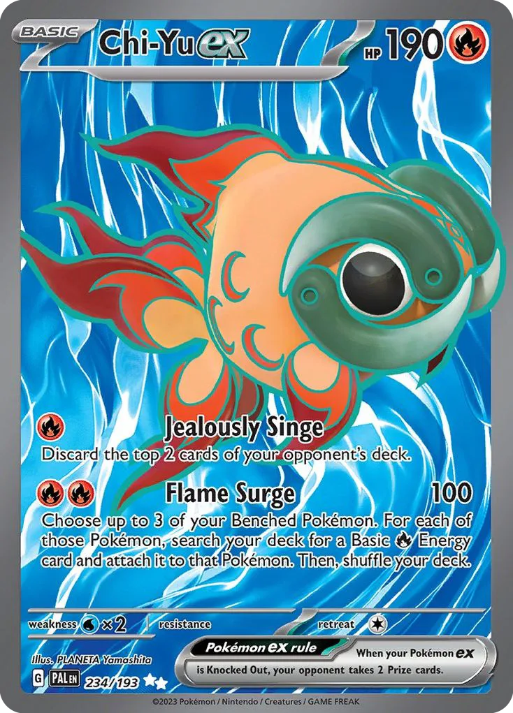 Chi-Yu ex, Paldea Evolved #234/193