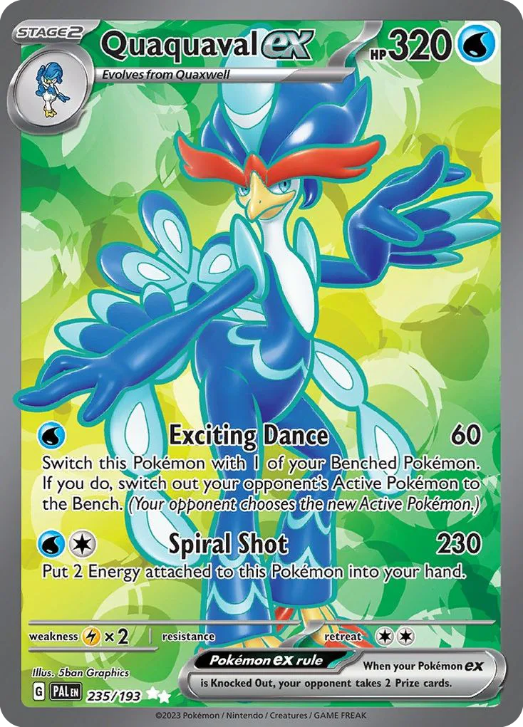 Quaquaval ex, Paldea Evolved #235/193