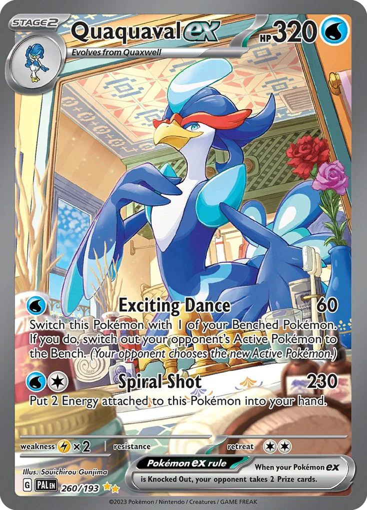 Quaquaval ex, Paldea Evolved #260/193