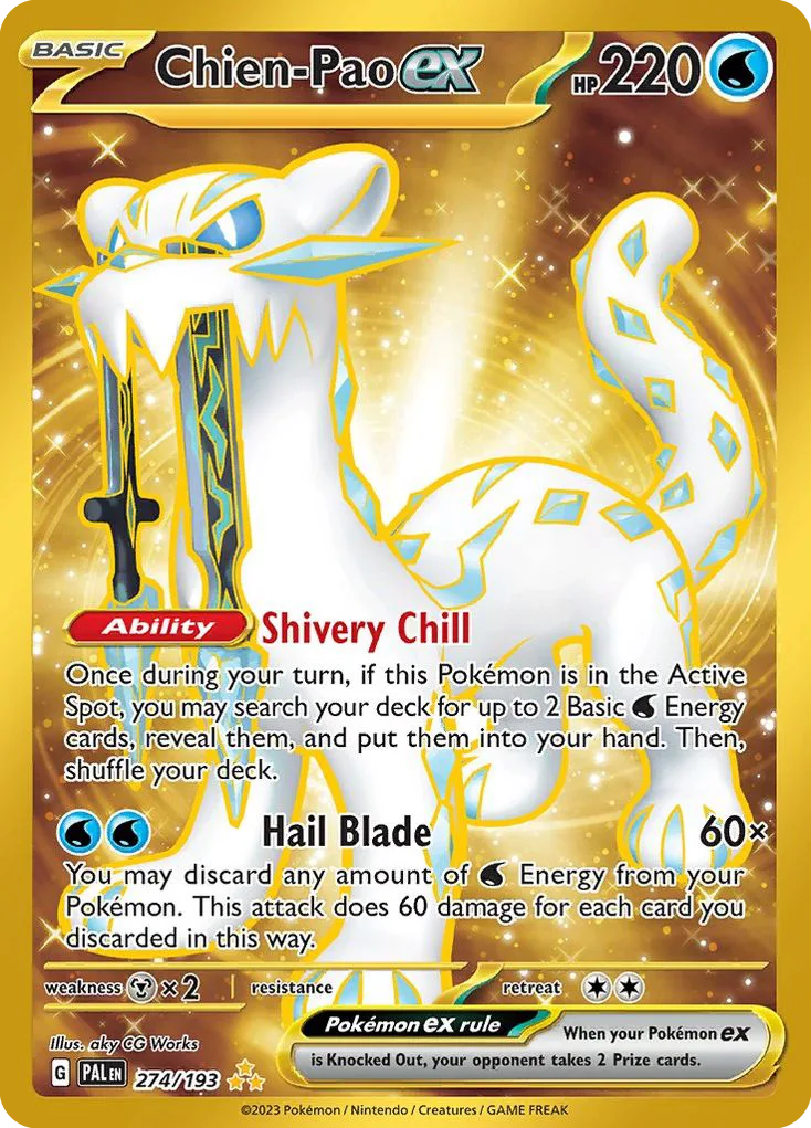 Chien-Pao ex, Paldea Evolved #274/193