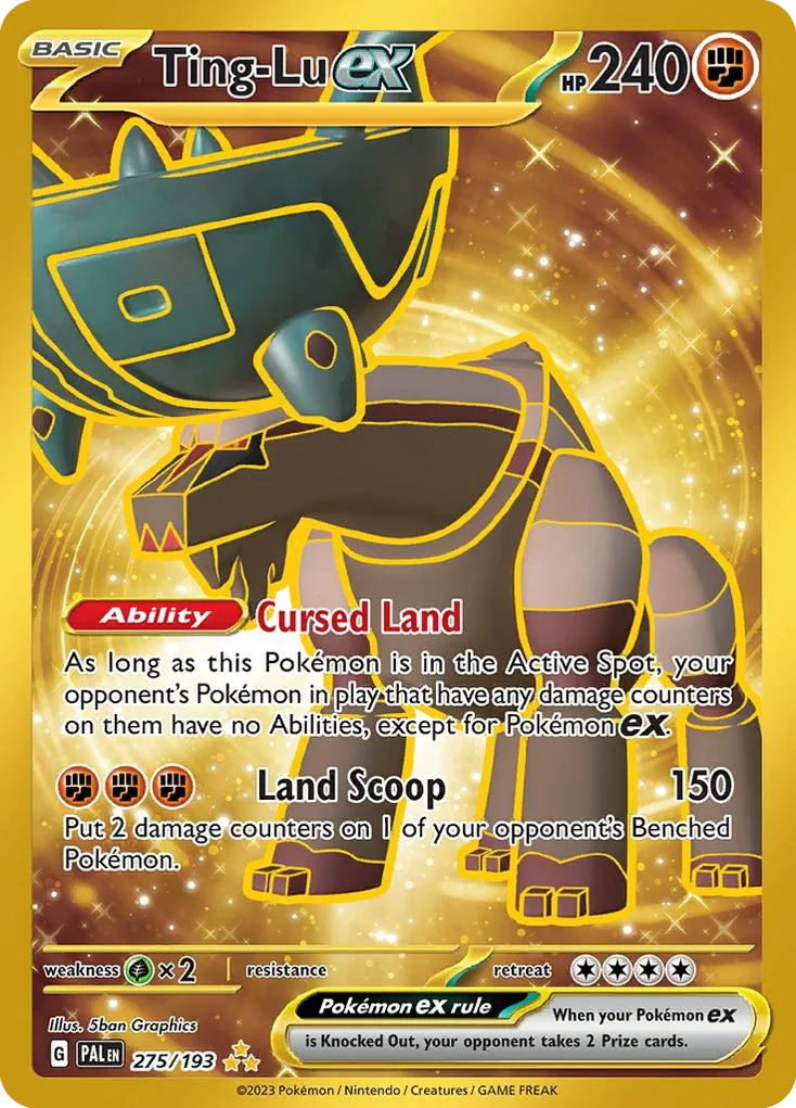 Ting-Lu ex, Paldea Evolved #275/193