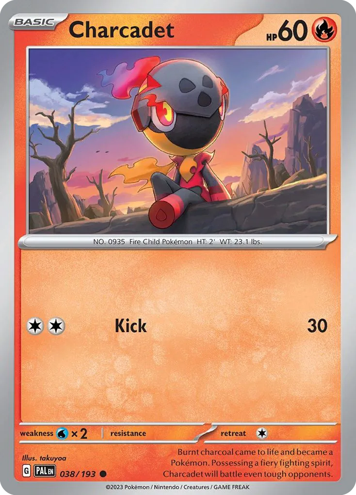 Charcadet, Paldea Evolved #038/193