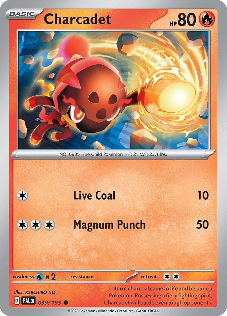 Charcadet, Paldea Evolved #039/193