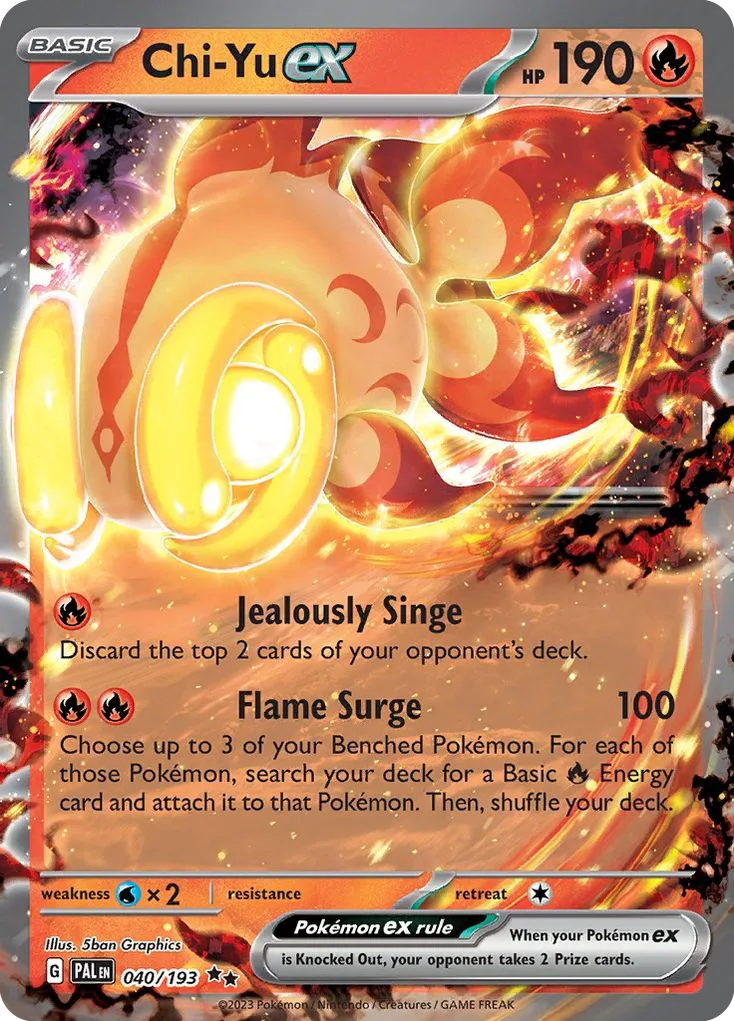 Chi-Yu ex, Paldea Evolved #040/193