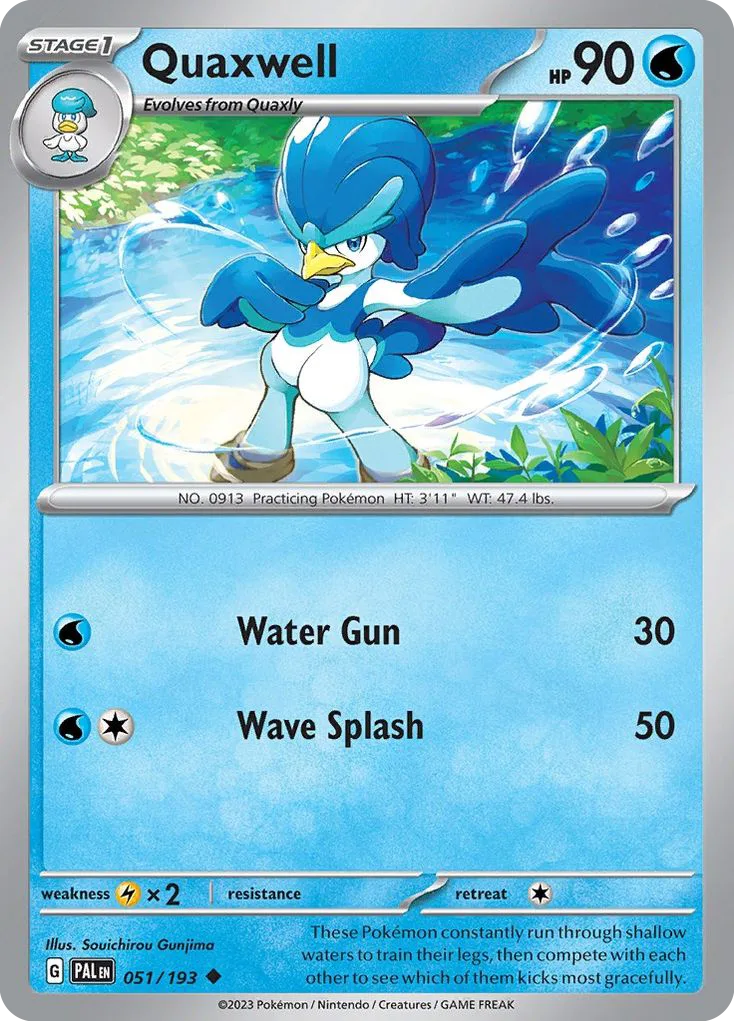 Quaxwell, Paldea Evolved #051/193
