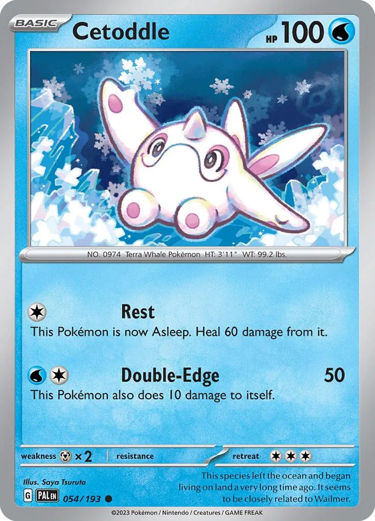 Cetoddle, Paldea Evolved #054/193