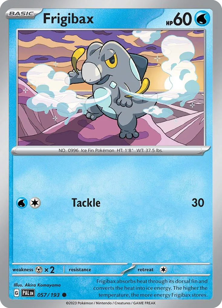 Frigibax, Paldea Evolved #057/193