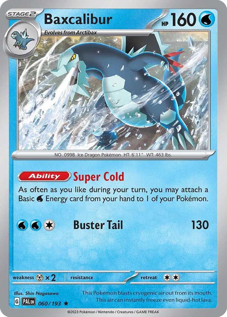 Baxcalibur, Paldea Evolved #060/193