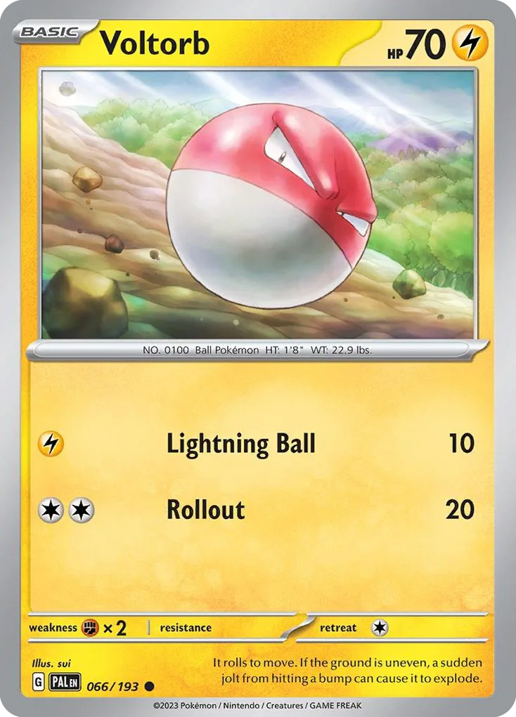 Voltorb, Paldea Evolved #066/193