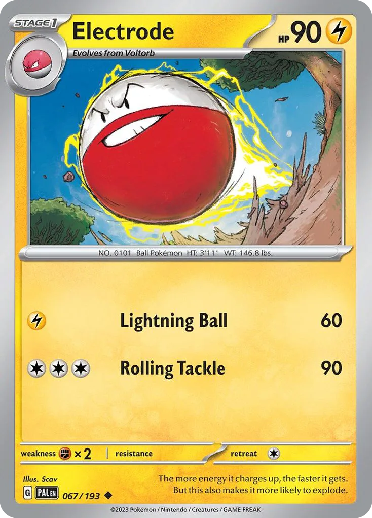 Electrode, Paldea Evolved #067/193