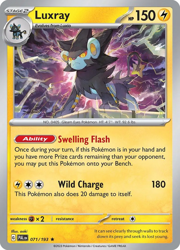 Luxray, Paldea Evolved #071/193