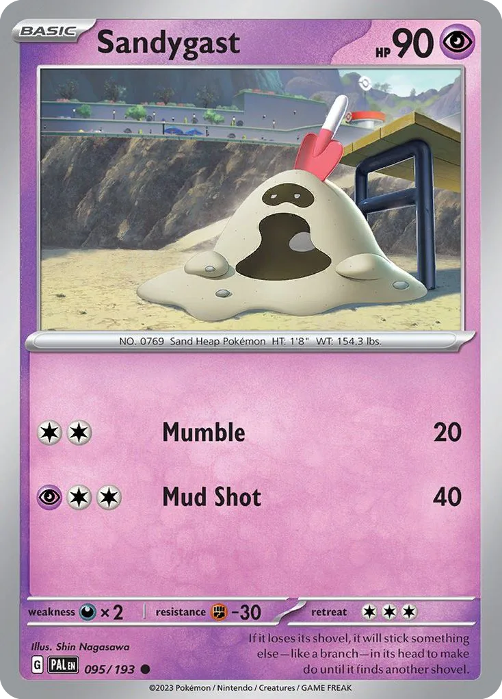 Sandygast, Paldea Evolved #095/193