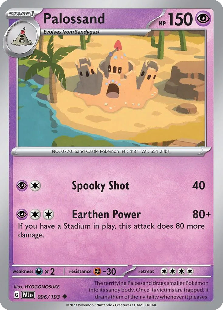 Palossand, Paldea Evolved #096/193