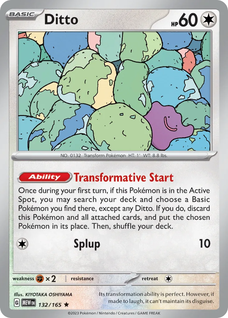 Ditto, 151 #132/165
