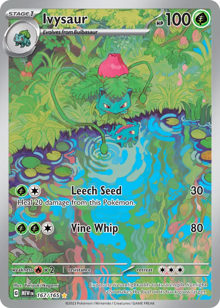 Ivysaur, 151 #167/165