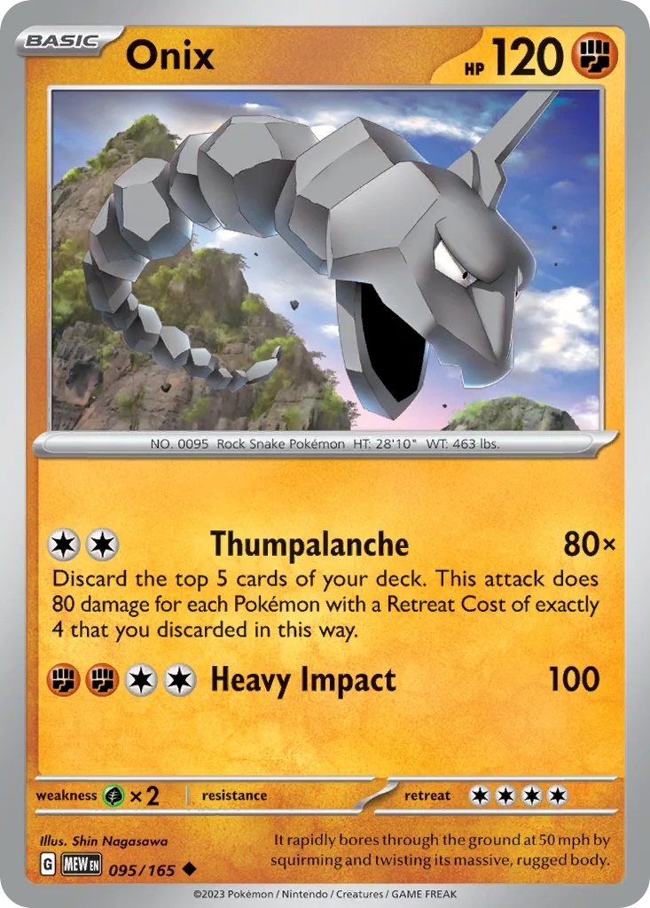 Onix, 151 #095/165