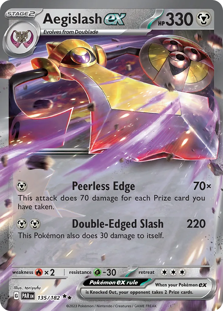 Aegislash ex, Paradox Rift #135/182