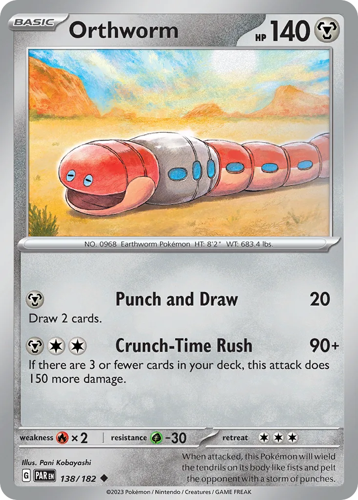 Orthworm, Paradox Rift #138/182