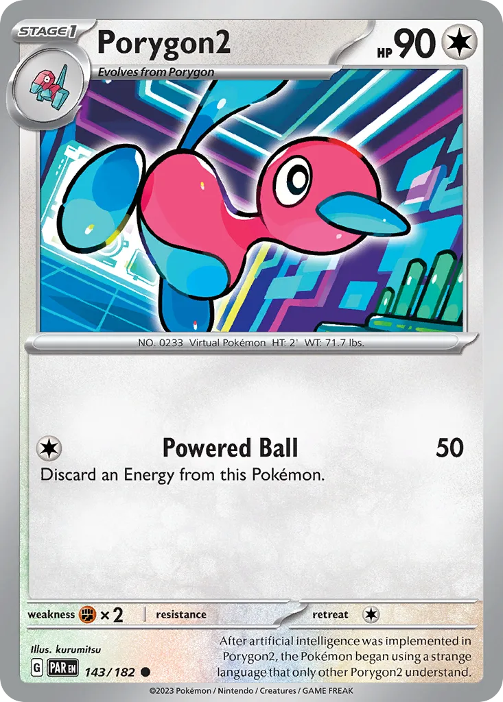 Porygon2, Paradox Rift #143/182