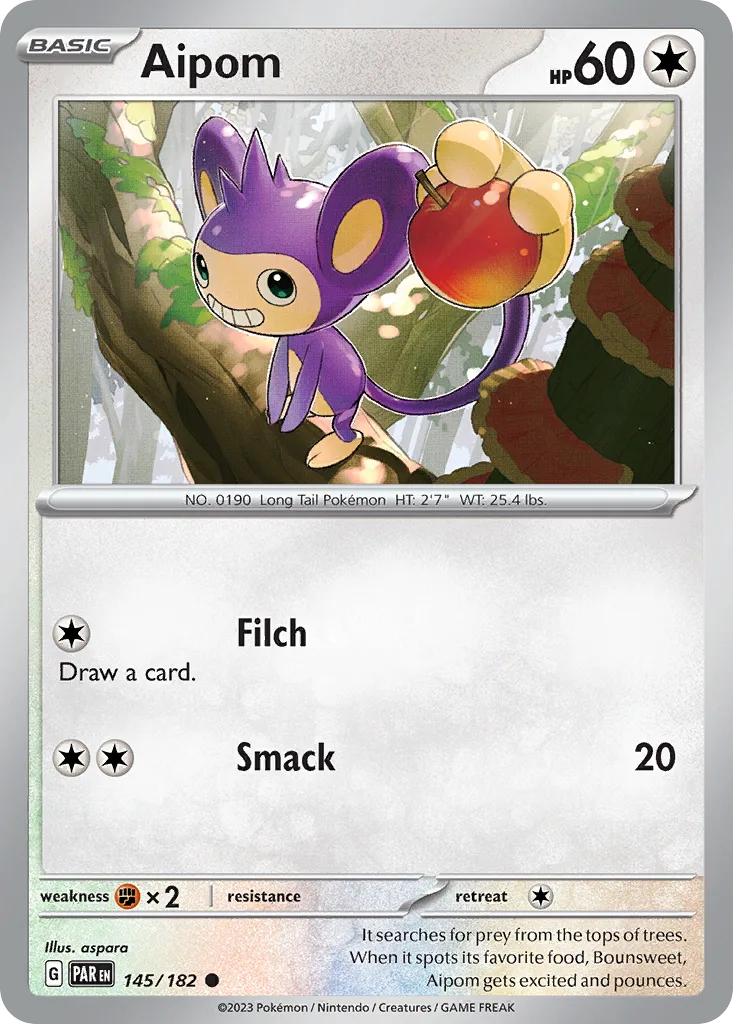 Aipom, Paradox Rift #145/182