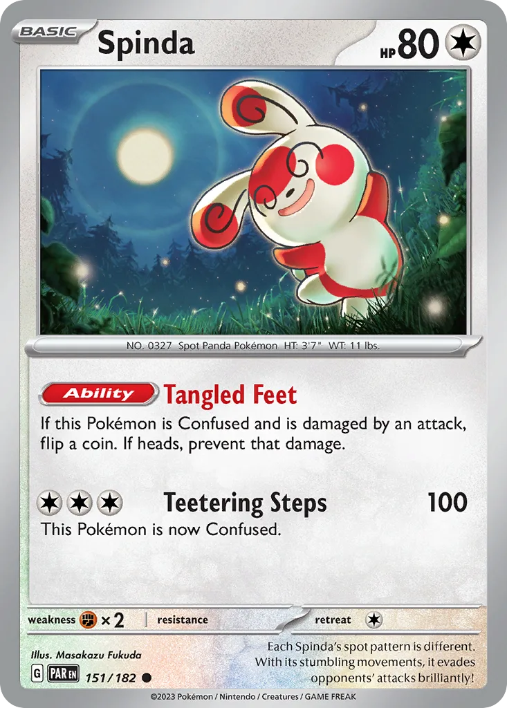 Spinda, Paradox Rift #151/182