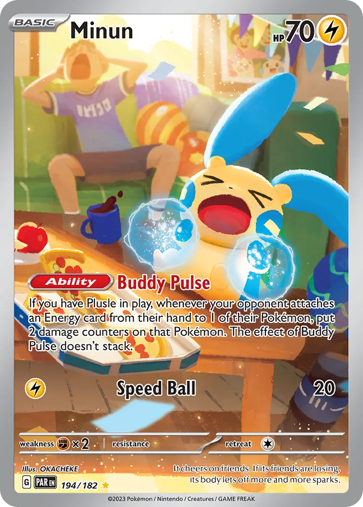Minun, Paradox Rift #194/182