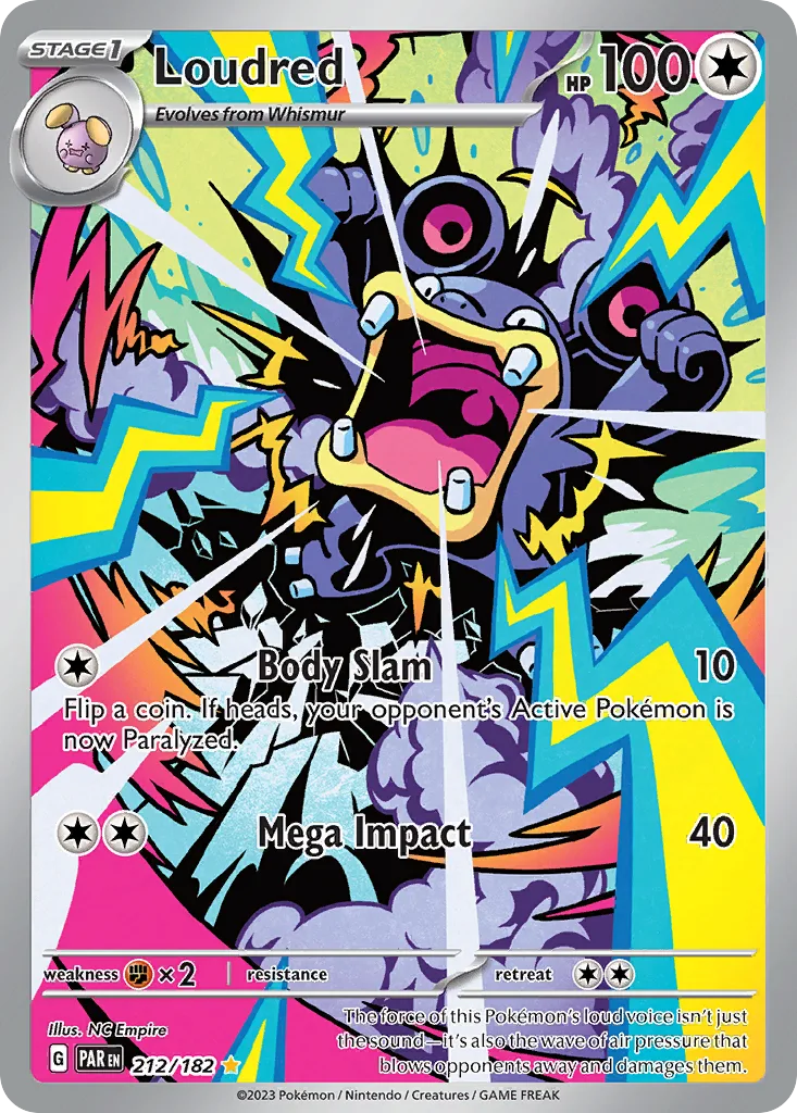 Loudred, Paradox Rift #212/182