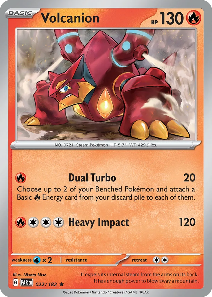 Volcanion, Paradox Rift #022/182