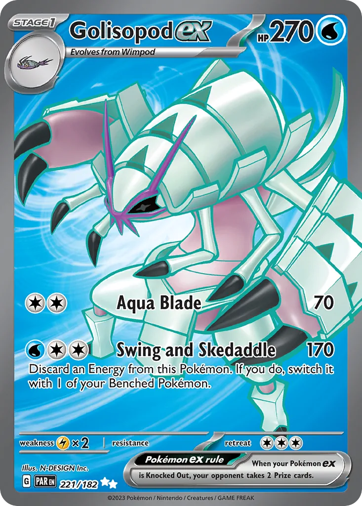 Golisopod ex, Paradox Rift #221/182