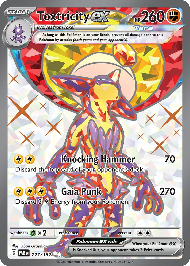Toxtricity ex, Paradox Rift #227/182