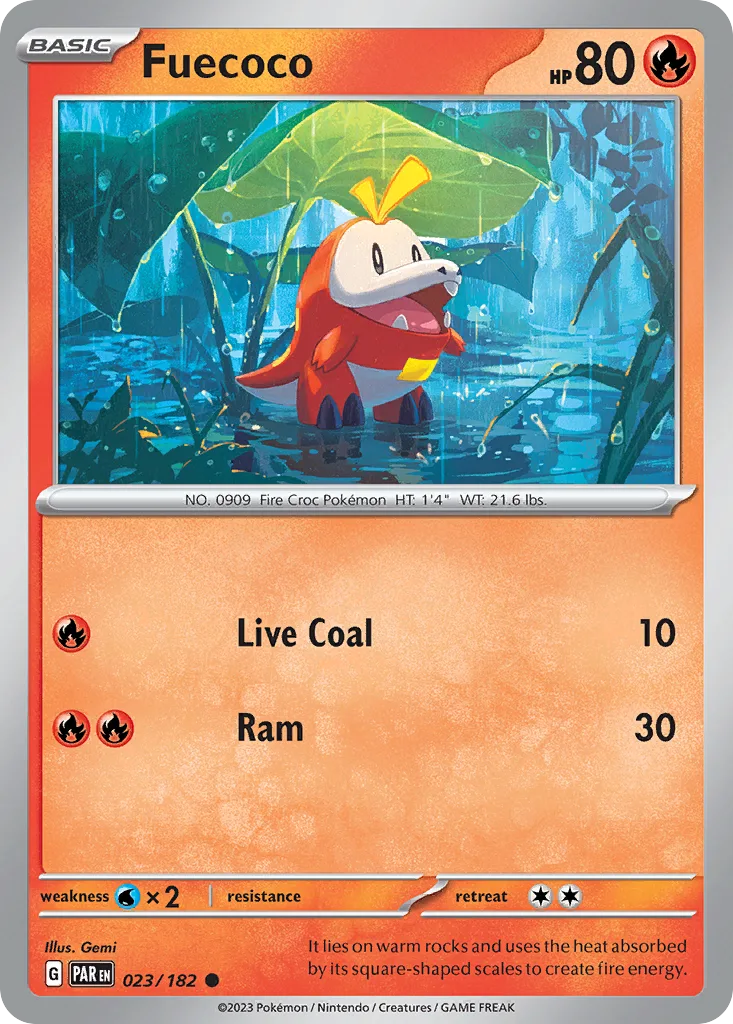 Fuecoco, Paradox Rift #023/182