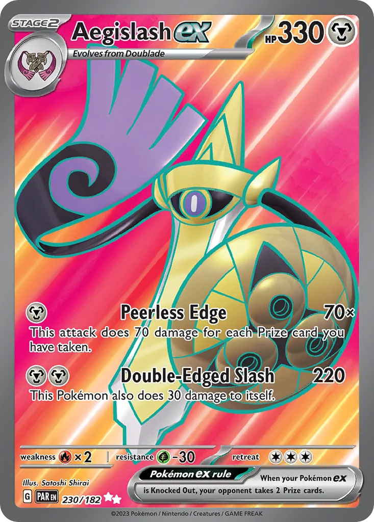 Aegislash ex, Paradox Rift #230/182